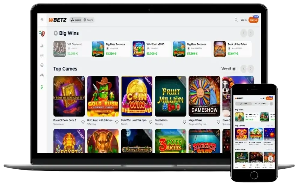 Toegang tot het casino via de officiële mobiele app